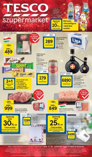 Tesco Katalógus - szupermarket - aktuális hét