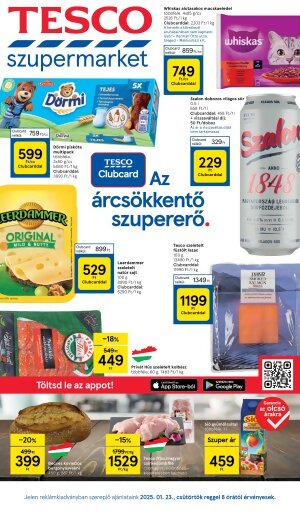 Tesco Katalógus - szupermarket - következő hét