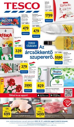 Tesco Katalógus - hipermarket - aktuális hét