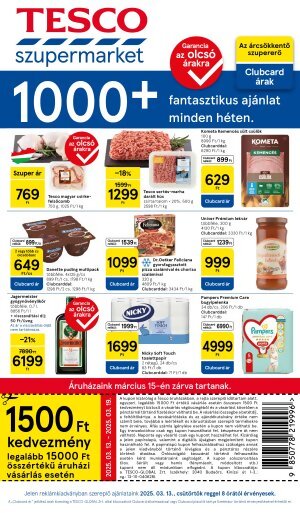 Tesco Katalógus - szupermarket - következő hét