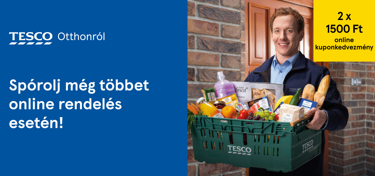 Tesco Otthonról Kampányok és nyereményjátékok Tesco