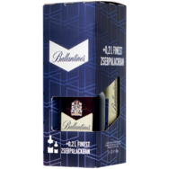 Ballantines Finest whisky ajándékcsomag