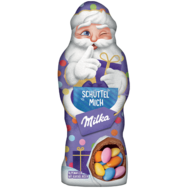 Milka tejcsokoládé mikulás kakaós drazséval