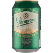 Staropramen dobozos sör