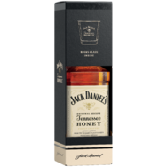 Jack Daniel's Honey whiskey ajándékcsomag 1 db pohárral