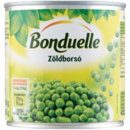 Bonduelle zöldborsókonzerv