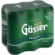 Gösser Prémium minőségi világos sör multipack