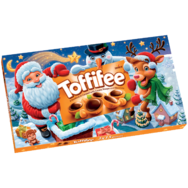 Toffifee mogyoró karamellben mogyorós nugátkrémmel és csokoládéval