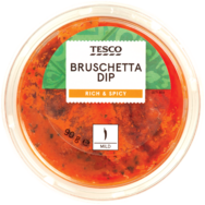 Tesco mártogatós paradicsom bruschetta