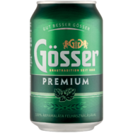 Gösser Premium minőségi világos sör