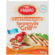 Hajdú serpenyős laktózmentes grillsajt