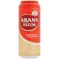 Arany Ászok dobozos világos sör