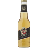 Miller Genuine Draft üveges sör