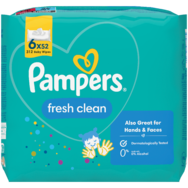 Pampers nedves törlőkendő multipack