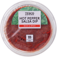 Tesco mártogatós paprikás salsa