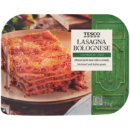 Tesco lasagna bolognese