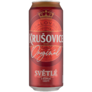 Krusovice dobozos sör