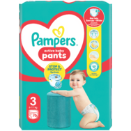 Pampers Active Baby Giant Pack bugyipelenka