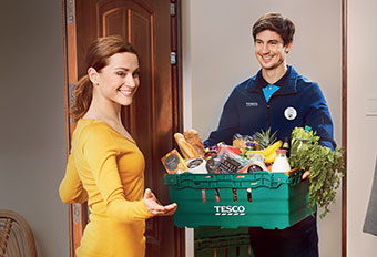 Tesco online bev&aacute;s&aacute;rl&aacute;s