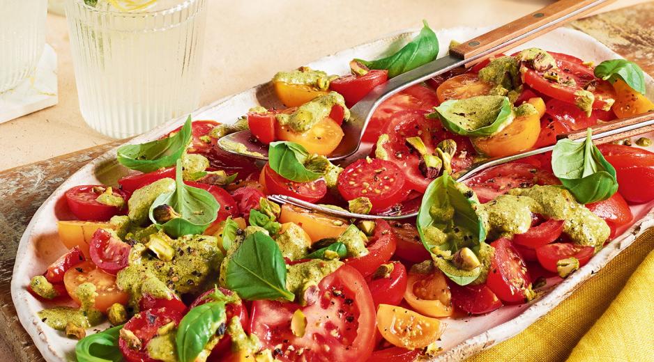 Szicíliai pisztácia pestó paradicsommal