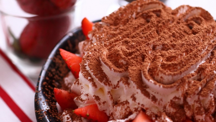 Tiramisu pudingporral