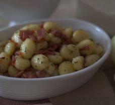 Szalonnás gnocchi