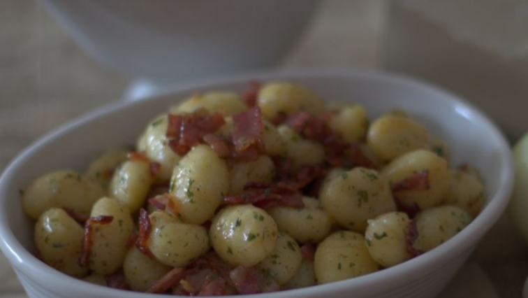 Szalonnás gnocchi