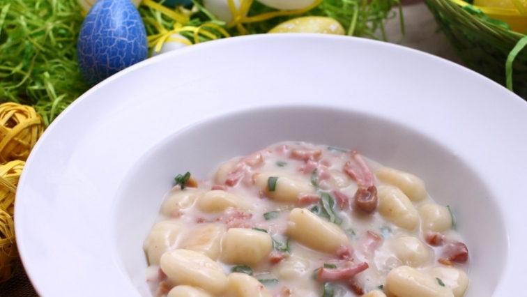 Csülkös gnocchi