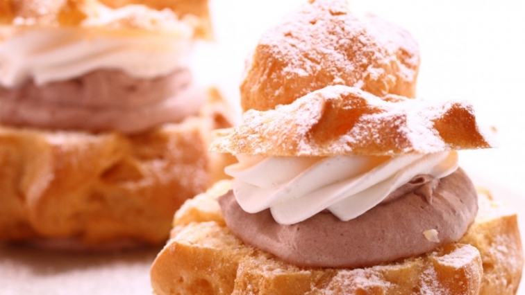 Csokoládés profiterol