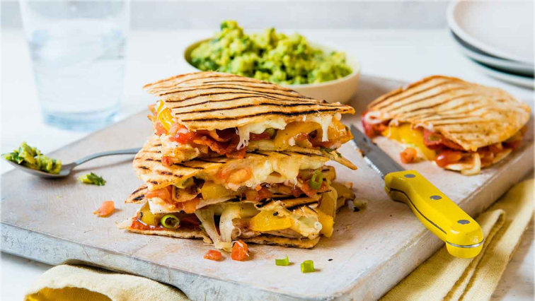 BBQ csirkés quesadilla