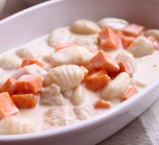 Édesburgonyás gnocchi